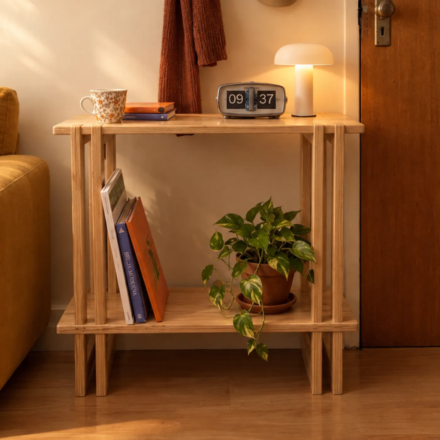 Mesa de arrime Virginia ambientado